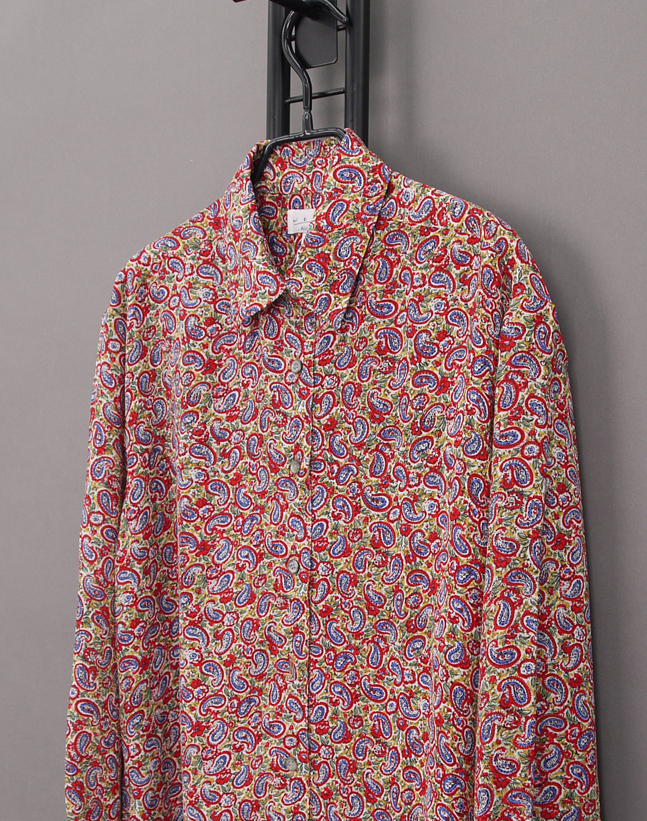 Weiss Australia 90&#039;s Paisley Pattern Shirts