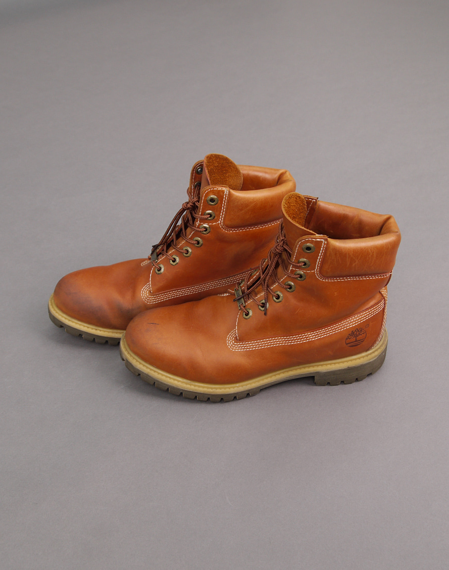 TIMBERLAND ICON 6inch Premium Glazed Ginger Smooth Woker Boots