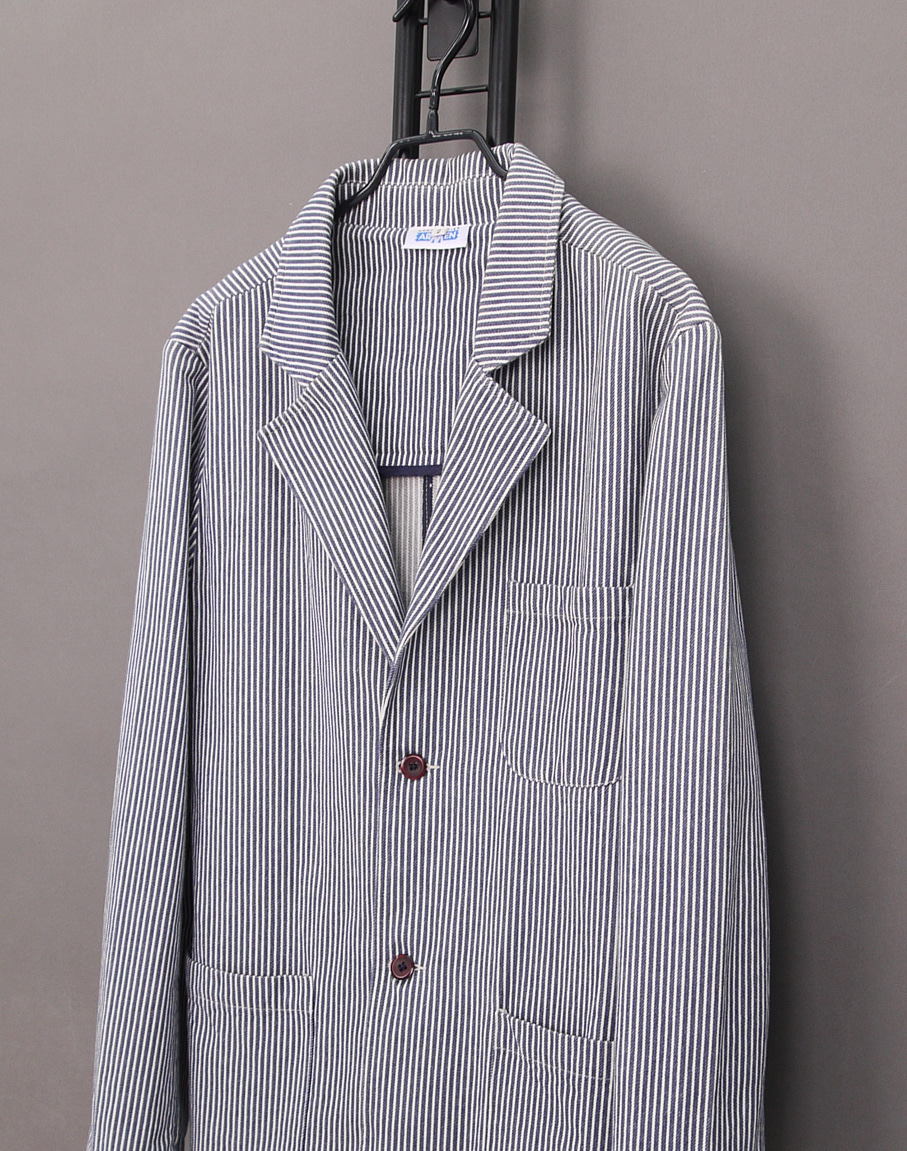 ARMEN Cotton Hickory French Work Jacket