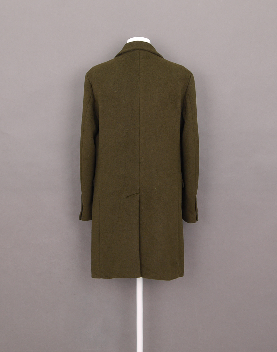 EDIFICE 417 JPN Wool Blend Chesterfield Coat