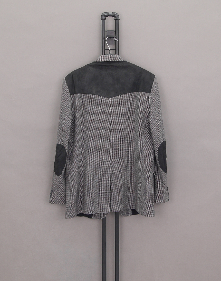 PENDLETON Wool Tweed &amp; Suede Western Sports Coat