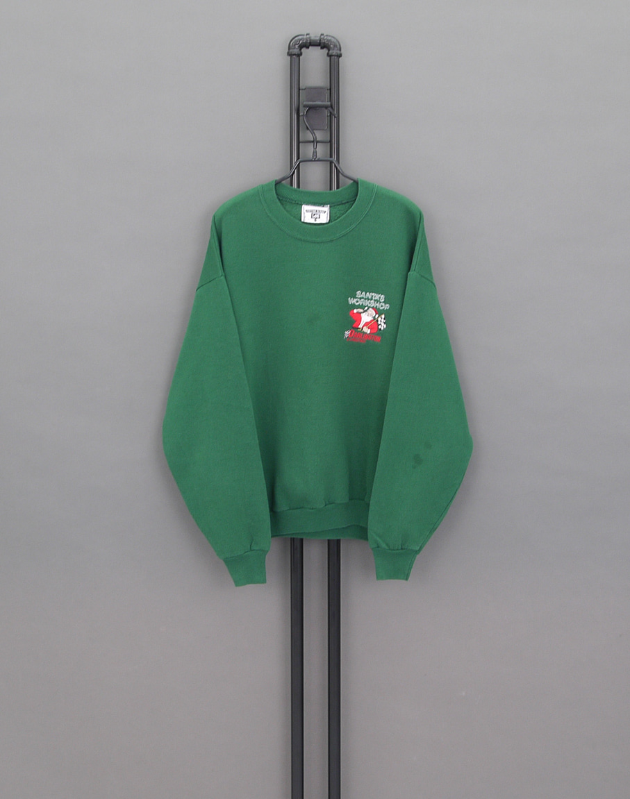 Lee 90&#039;s USA 50/50 Green Sweatshirts