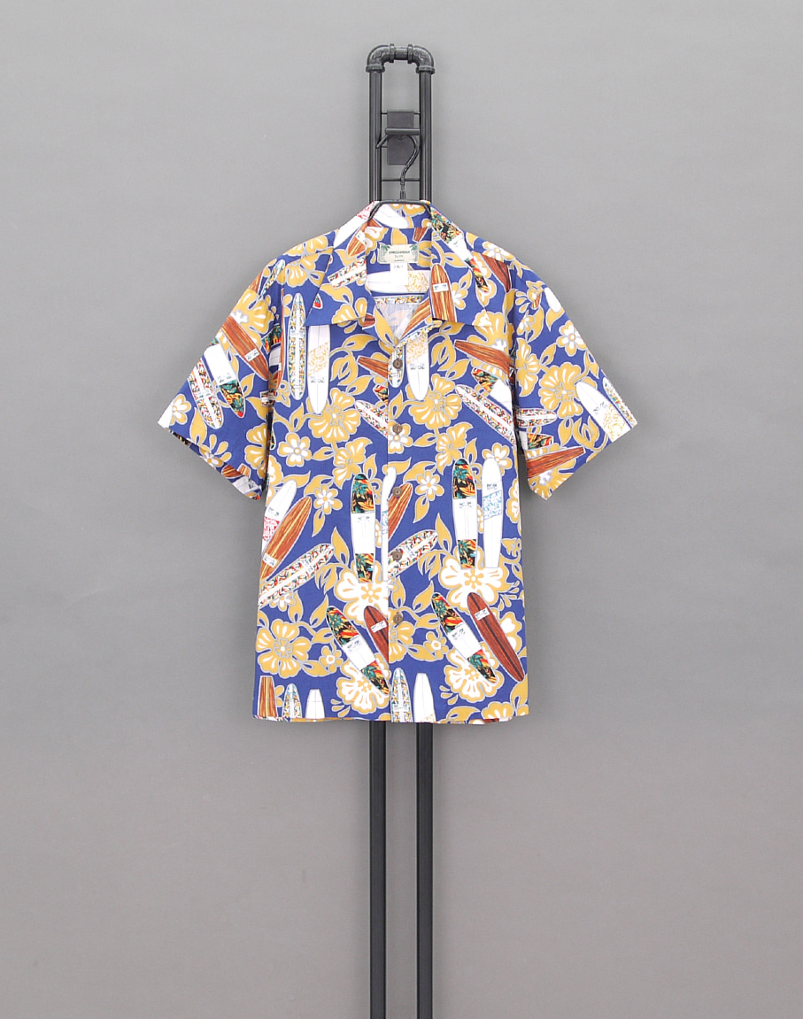 KAMEHAMEHA 90&#039;s Surf Pattern Aloha Shirts