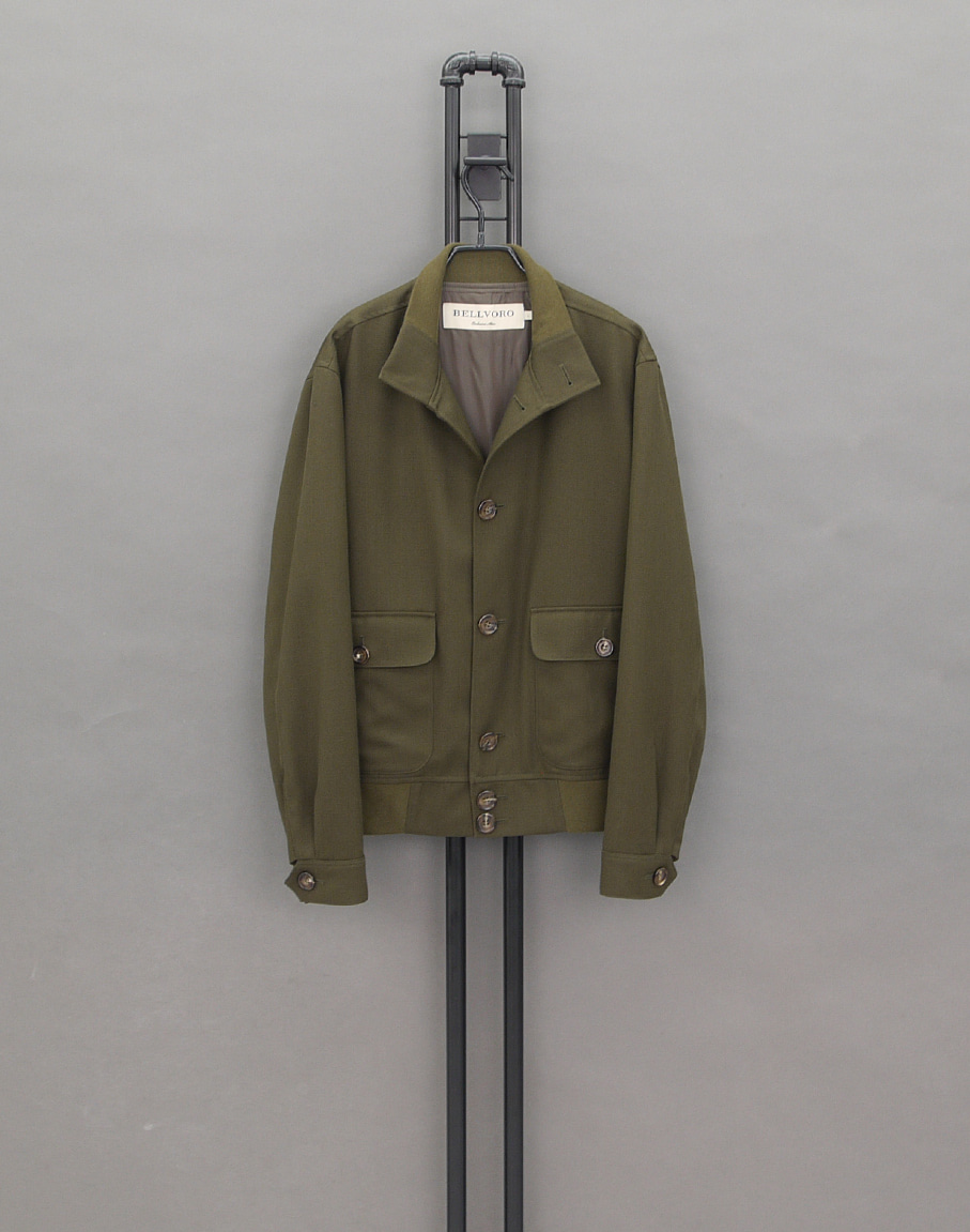 BELLVORO RainGuard Wool A-1 Blouson Jacket