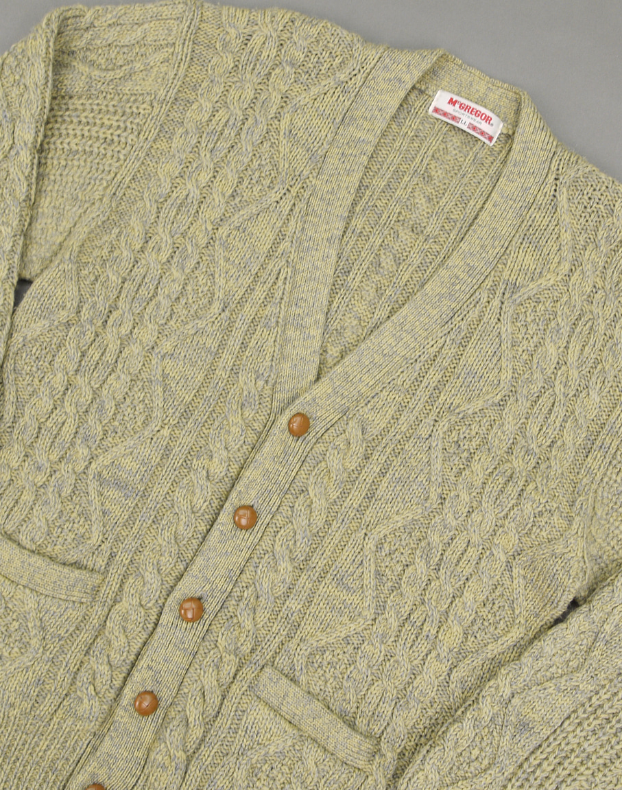 McGregor 90&#039;s Wool Cable Cardigan