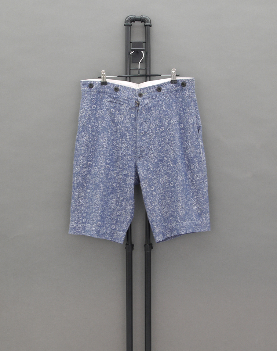 ETS.MATERIAUX Cotton Floral Woven Shorts