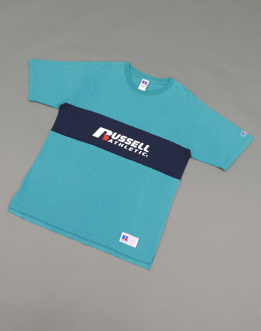 RUSSELL USA Color Block T
