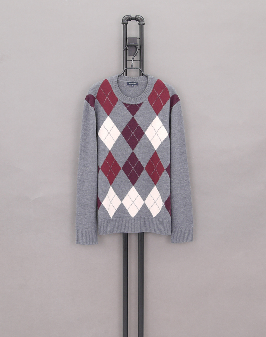 Burberry LONDON Wool Argyle Sweater