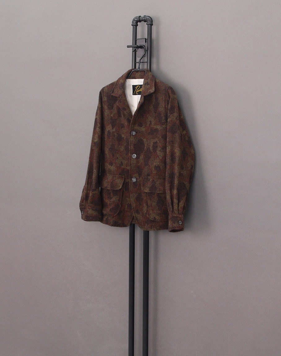 Needles Camouflage Wool Loafer Jacket