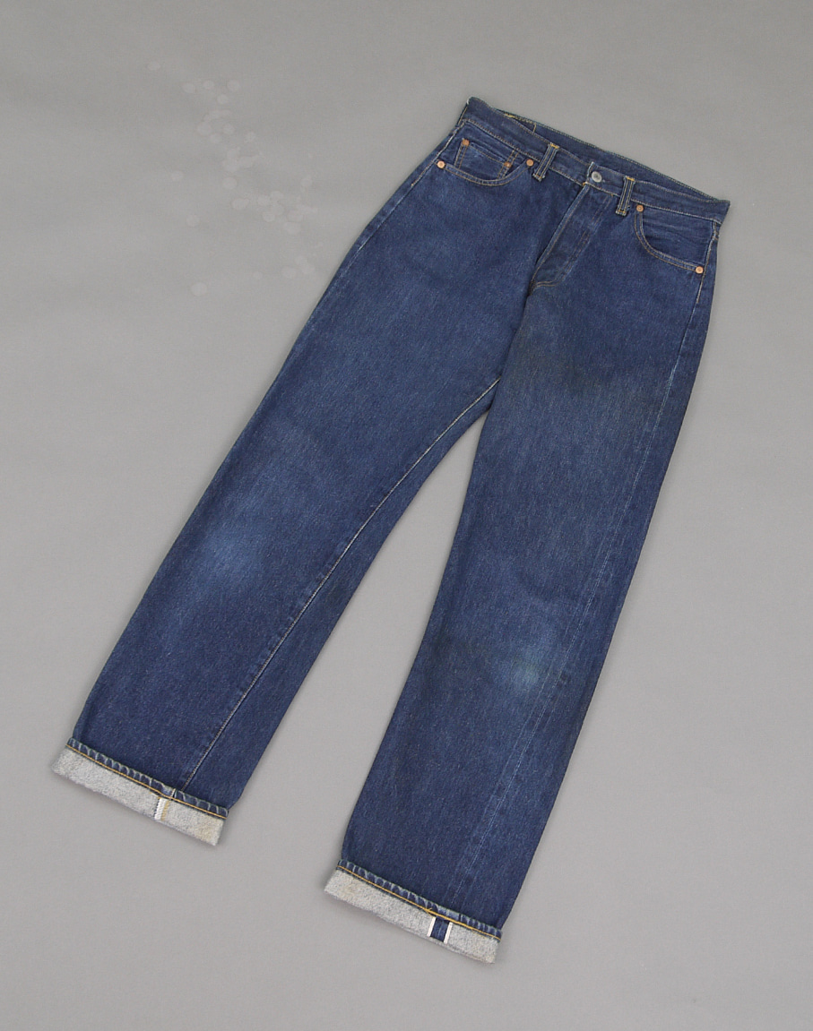 Levi&#039;s LVC55501 555 Factory Selvedge Jeans