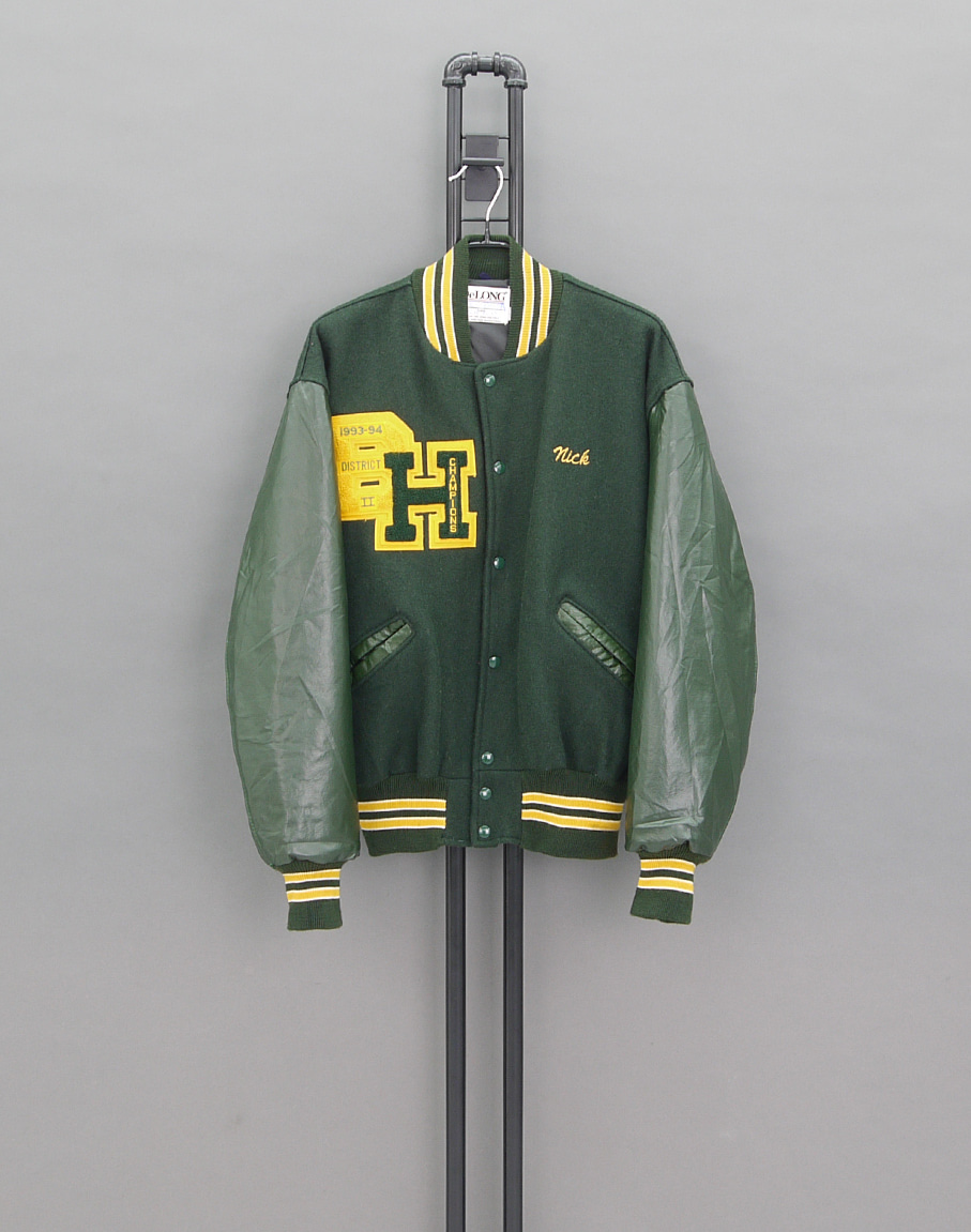 DeLong 90&#039;s Letterman Varsity Jacket