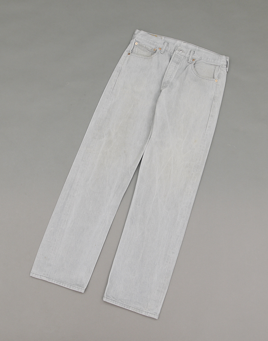 Levi&#039;s 501XX Rigid Silver Regular Fit Jeans