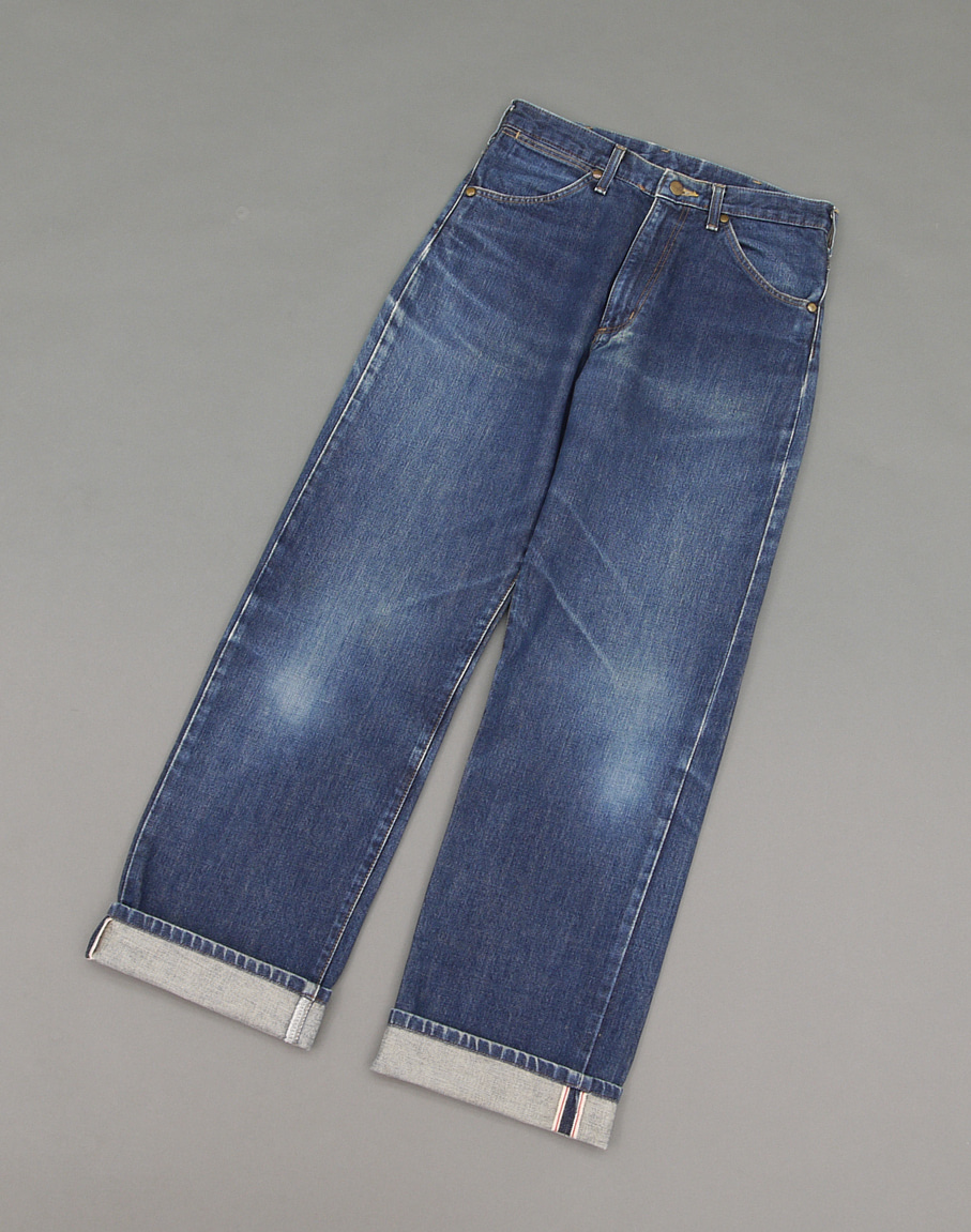 Wrangler 90&#039;s JPN BLUEBELL Loose Fit Red Selvedge Jeans