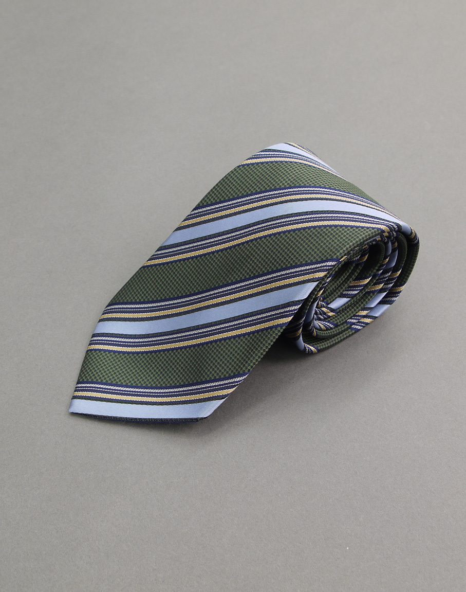 Aquascutum UK Stripe Silk Tie