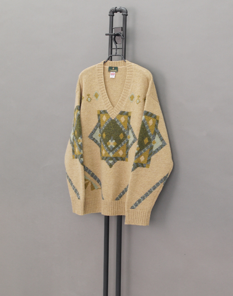 CANTARELLI Italy Shetland Wool Sweater